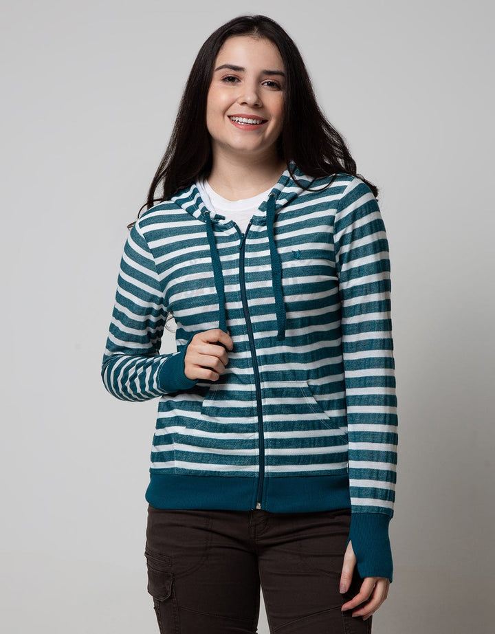 Cardinal Girl Sweater Stripe