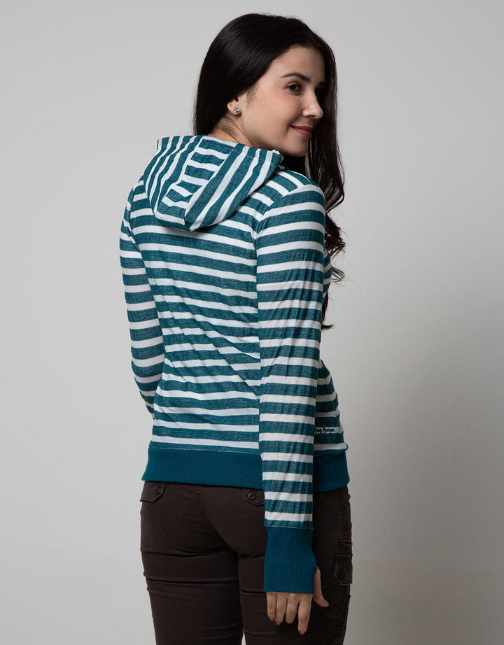 Cardinal Girl Sweater Stripe