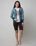 Cardinal Girl Sweater Stripe