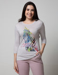 Cardinal Ladies T-Shirt Paint