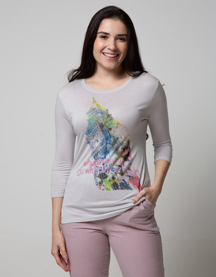 Cardinal Ladies T-Shirt Paint