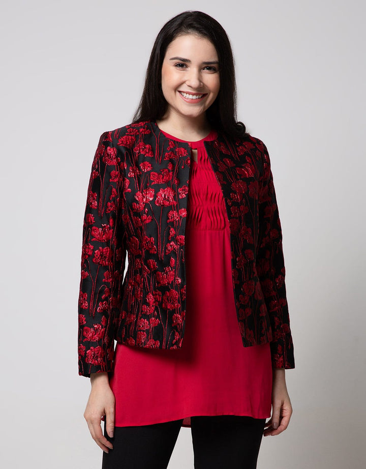 Cardinal Femme Flower Blazer