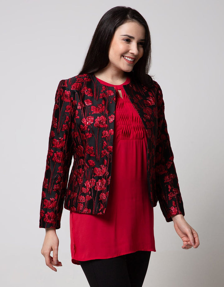 Cardinal Femme Flower Blazer