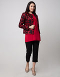 Cardinal Femme Flower Blazer