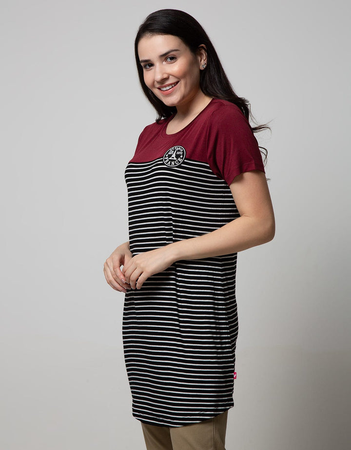 Cardinal Ladies T-Shirt Stripe