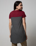 Cardinal Ladies T-Shirt Stripe