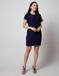 Cardinal Femme Little Square Print Dress