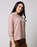 Cardinal Women's Blouse V-Neck