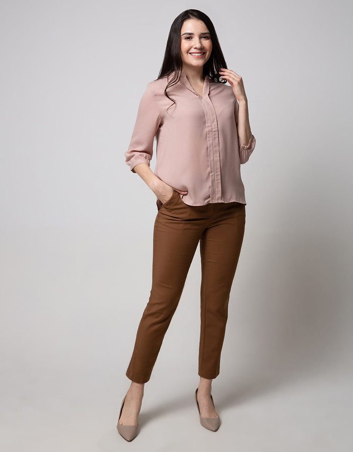 Cardinal Women's Blouse V-Neck