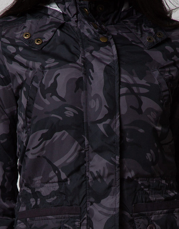 Cardinal Girl Camouflage Parachute Jacket