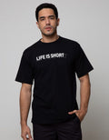 Nevada Short Sleeve T-Shirt Print Life Is Short