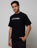 Nevada Short Sleeve T-Shirt Print Life Is Short