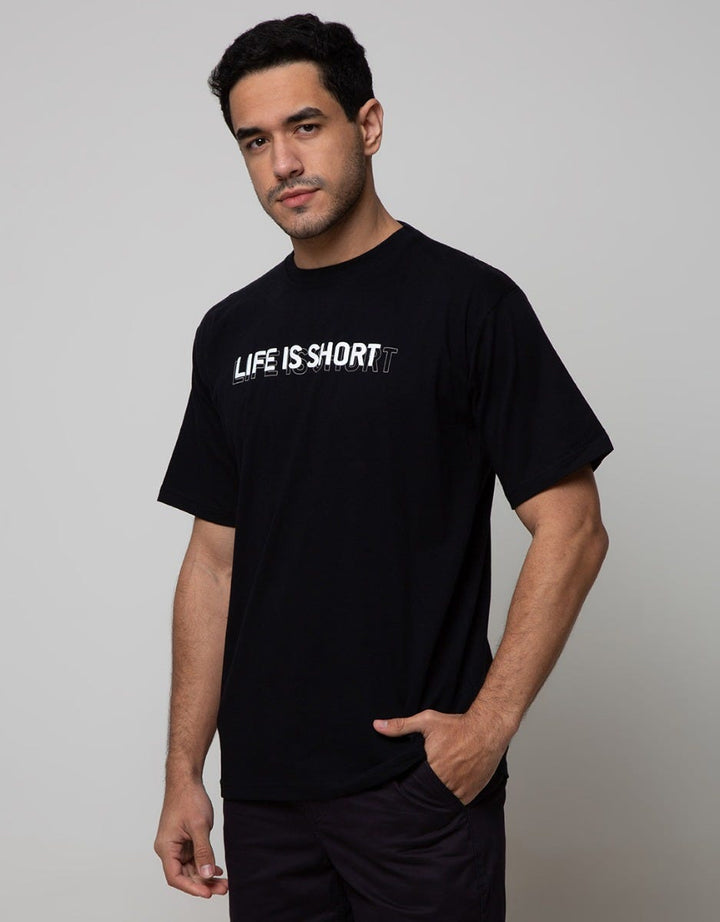 Nevada Short Sleeve T-Shirt Print Life Is Short