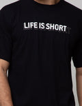 Nevada Short Sleeve T-Shirt Print Life Is Short