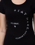 Cardinal Girl T-Shirt Stay Here