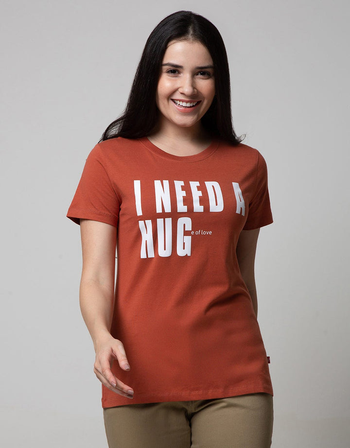 Cardinal Girl T-Shirt I Need Hug