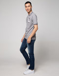 Nevada Short Sleeve Polo Shirt Basic Print