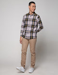 Nevada Long Sleeve Shirt Check Enzym