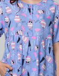 Nevada Short Sleeve Pyjama Shorts Christmas Cat