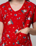 Nevada Short Sleeve Pyjama Shorts Christmas Deer