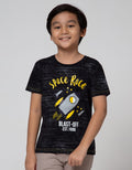 Little M Short Sleeve T-Shirt Rocket Space Race Rotary