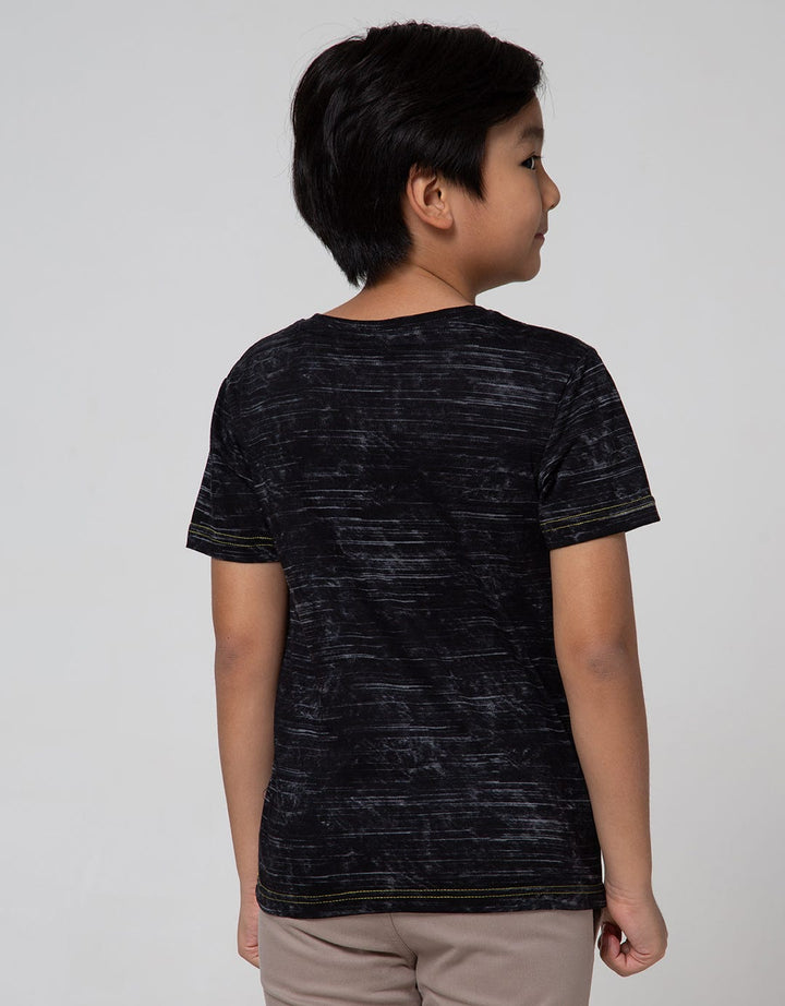Little M Short Sleeve T-Shirt Rocket Space Race Rotary