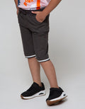 Little M Short Pants Woven Rib Fold Basic