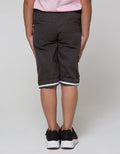 Little M Short Pants Woven Rib Fold Basic