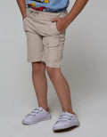 Little M Short Pants Woven Double Rib Double Pocket