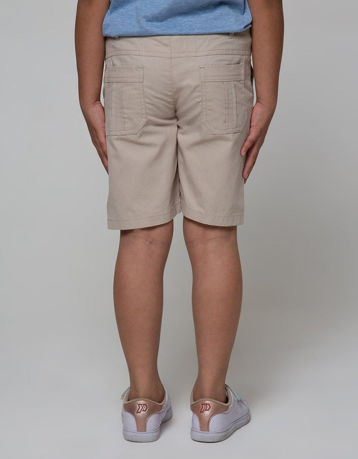 Little M Short Pants Woven Double Rib Double Pocket