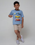 Little M Short Pants Woven Double Rib Double Pocket