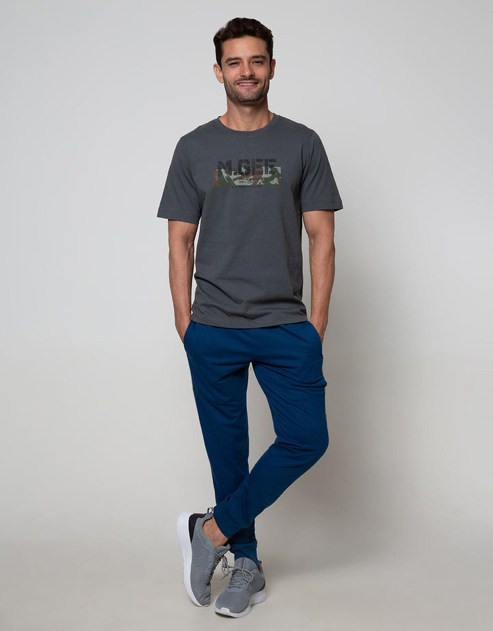 Cole Jogger Knit Kombinasi Print