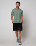Cole Short Pants Knit Terry Print Left