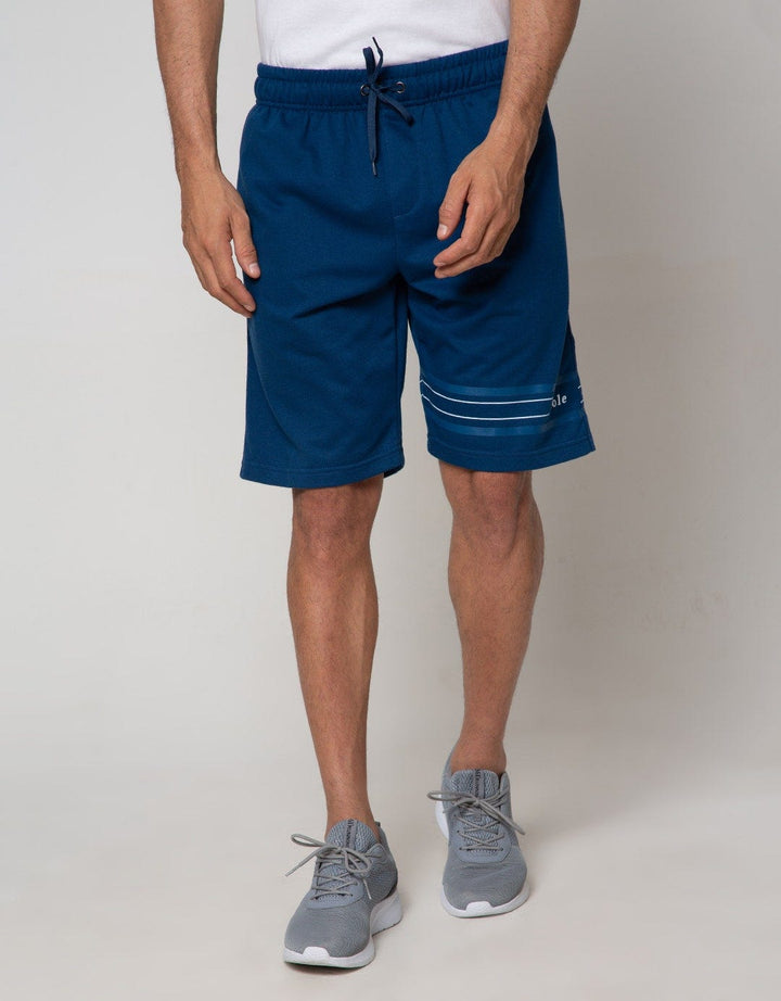 Cole Short Pants Knit Terry Print Left