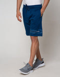 Cole Short Pants Knit Terry Print Left