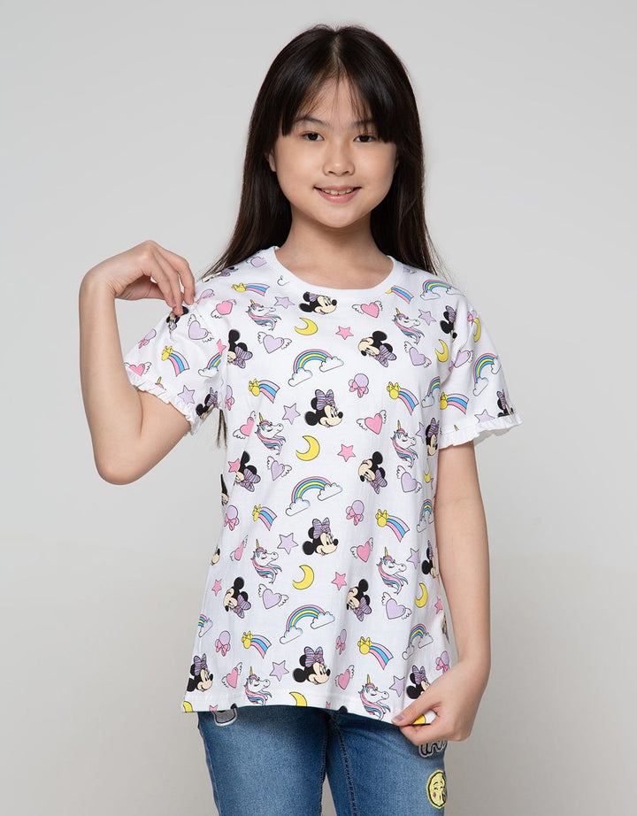 Disney Minnie Unicorn Short Sleeve T-Shirt