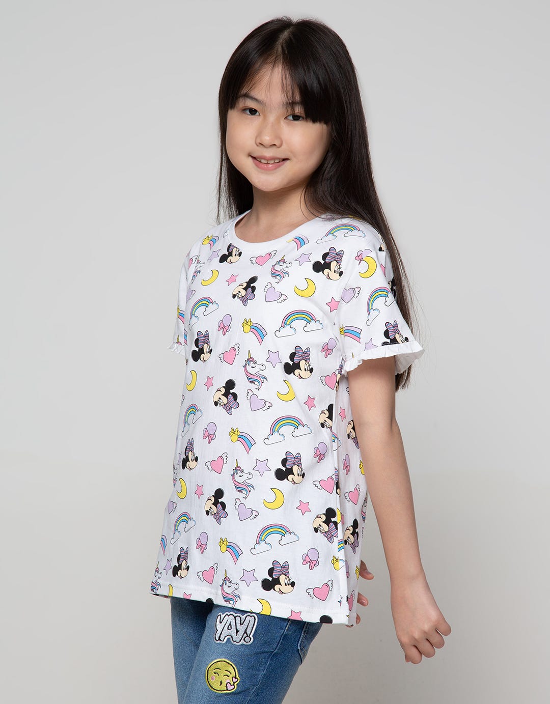 Disney Minnie Unicorn Short Sleeve T-Shirt