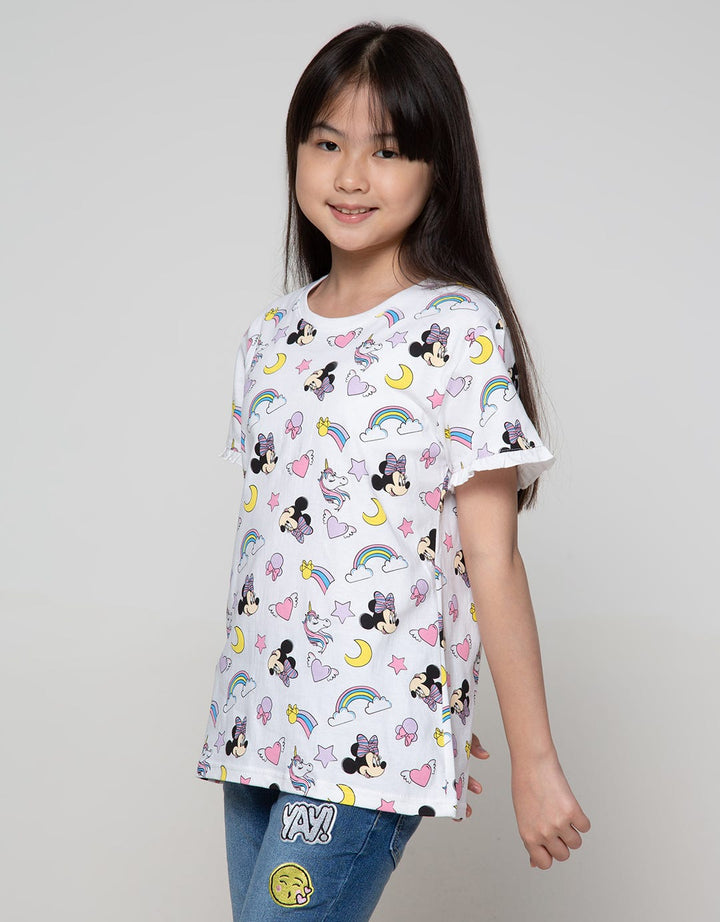 Disney Minnie Unicorn Short Sleeve T-Shirt