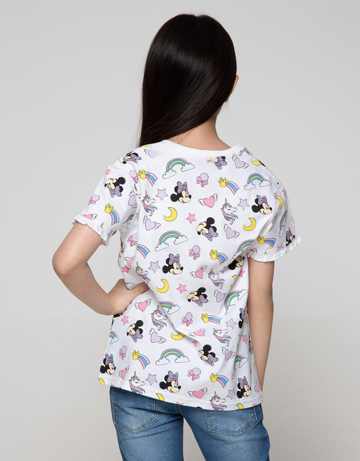 Disney Minnie Unicorn Short Sleeve T-Shirt