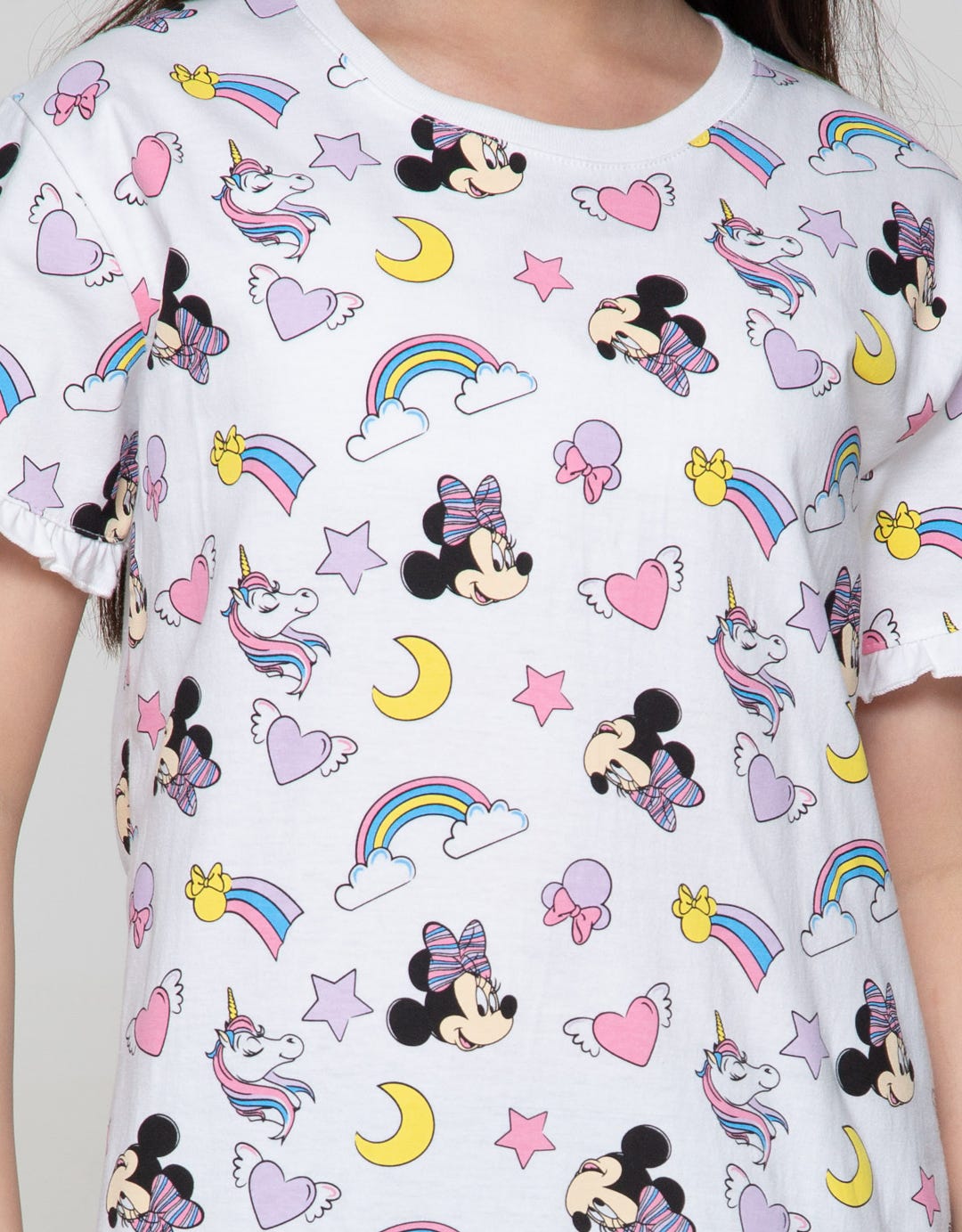 Disney Minnie Unicorn Short Sleeve T-Shirt