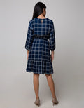 St. Yves Mom Long Sleeve Midi Dress Kotak