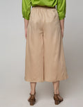 Details Long Pants Wide Slit Opening At Side Bottom