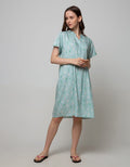 St. Yves Short Sleeve Midi Dress Little Pine
