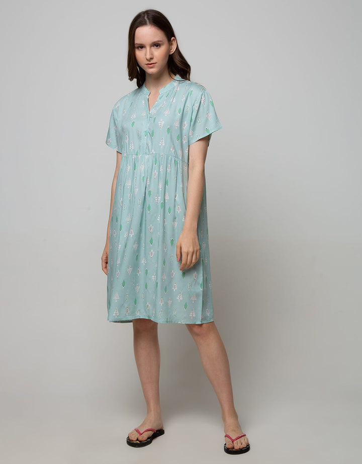 St. Yves Short Sleeve Midi Dress Little Pine