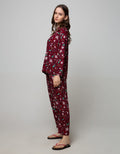 St. Yves Long Sleeve Pyjama Pants Christmas Cherry