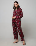 St. Yves Long Sleeve Pyjama Pants Christmas Cherry