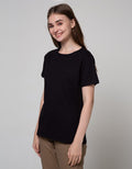 Nevada Slub Plain Look Women's Short Sleeve T-Shirt