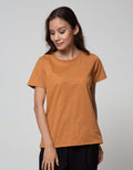 Nevada Slub Plain Look Women's Short Sleeve T-Shirt