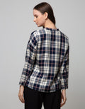 Connexion Long Sleeve Shirt Check Shanghai Collar