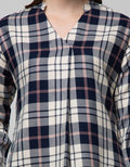 Connexion Long Sleeve Shirt Check Shanghai Collar